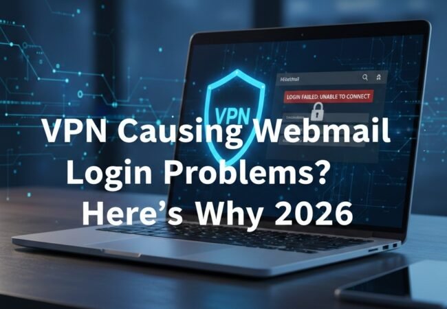 VPN Causing Webmail Login Problems? Here’s Why 2026?